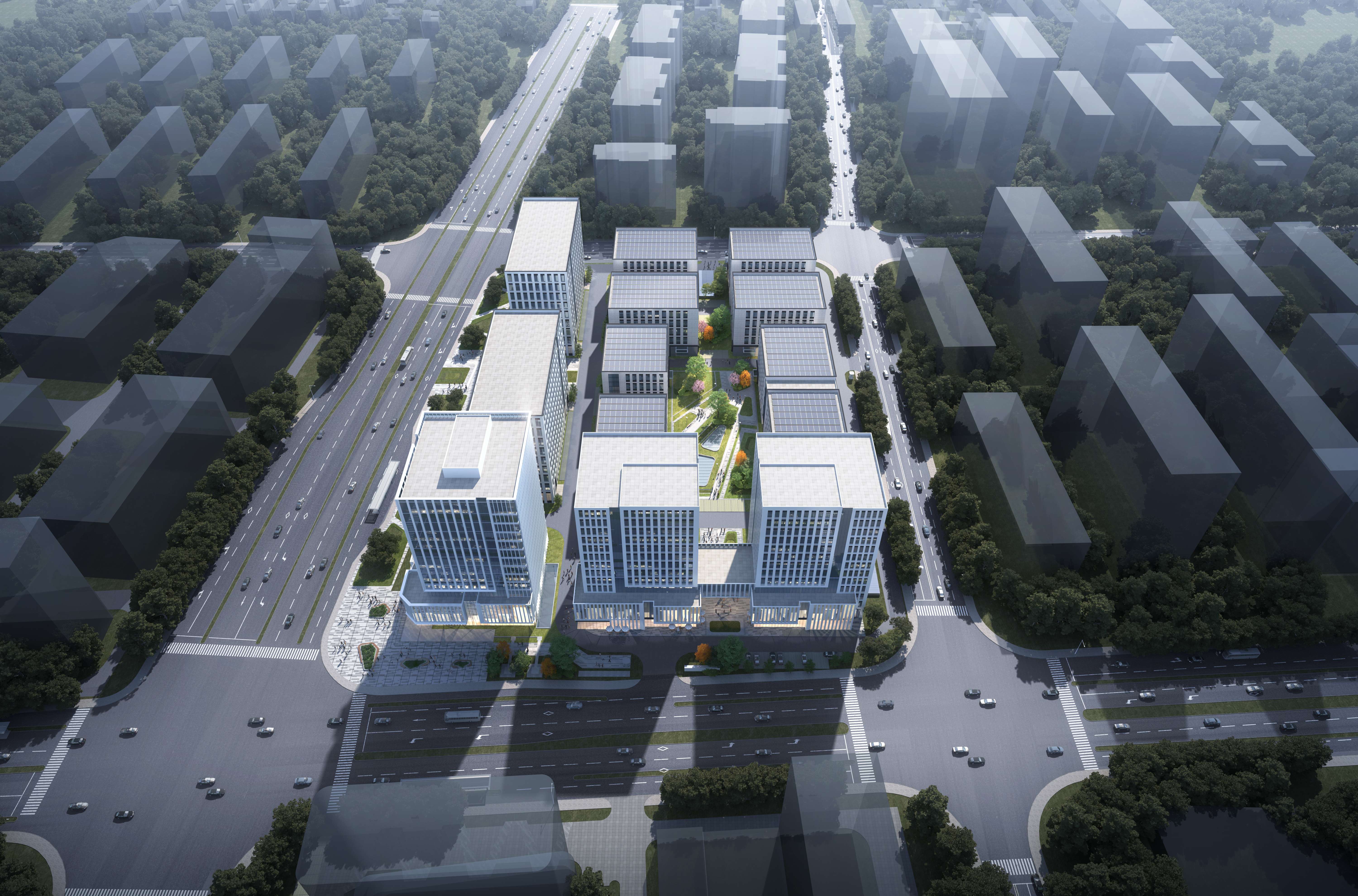 杭州市富阳区富春湾新城创富未来一号11万方，政府园区、稳定可靠、品质高